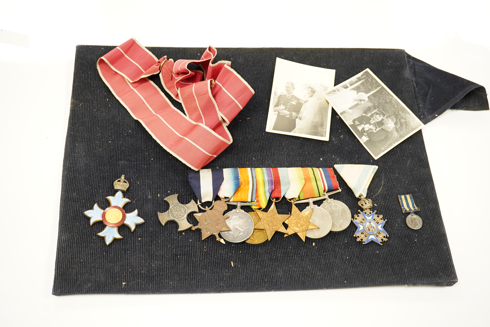 An archive relating to Captain John Norman Tait D.S.C. (RN), including a Distinguished Service Cross group awarded to him, with other archive material relating to other members of the Tait family, including William Tait